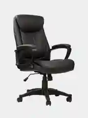 Кресло офисное Brabix Enter EX-511, экокожа, черное, 530859