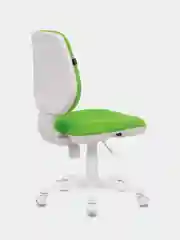 Кресло BRABIX Fancy MG-201W, без подлокотников, пластик белый, салатовое TW-18, 532414
