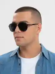 Черный мужские солнцезащитные очки поляризационные, UV400