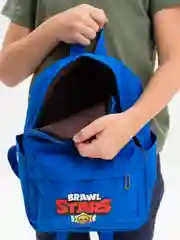 Приглушённый хаки детский рюкзак Brawl Star ребенку в садик