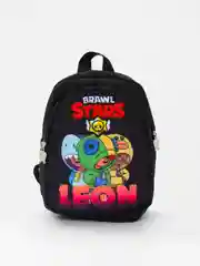 Черный рюкзак детский "Brawl Stars"