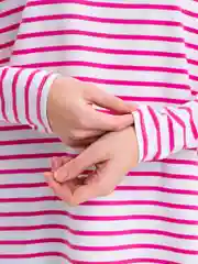 Лавандовый женская тельняшка, кофта в полоску, лонгслив