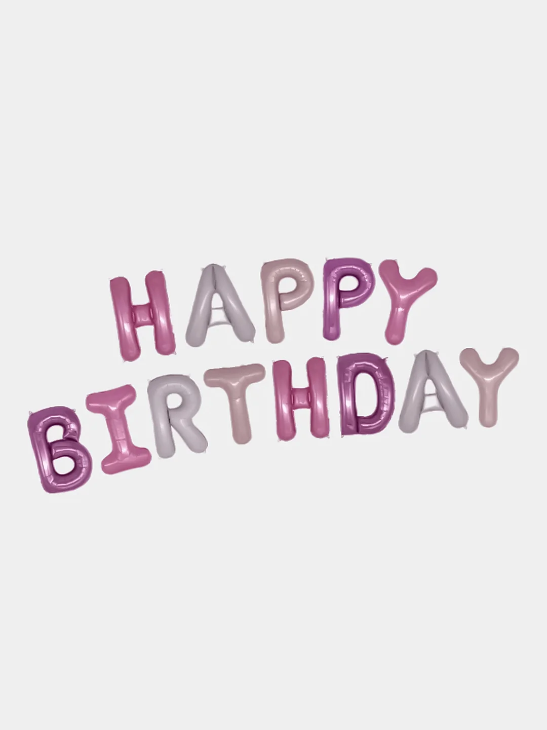 Конфетный гирлянда из воздушных шариков Happy Birthday, гирлянда-растяжка, шары на день рождения