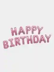 Коралловый меланж гирлянда из воздушных шариков Happy Birthday, гирлянда-растяжка, шары на день рождения