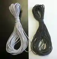 Черный резинка для оснастки, рыболовная