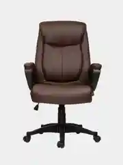 Кресло офисное BRABIX Enter EX-511, экокожа, коричневое, 531163