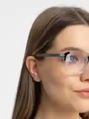 Прозрачный солнцезащитные очки, унисекс