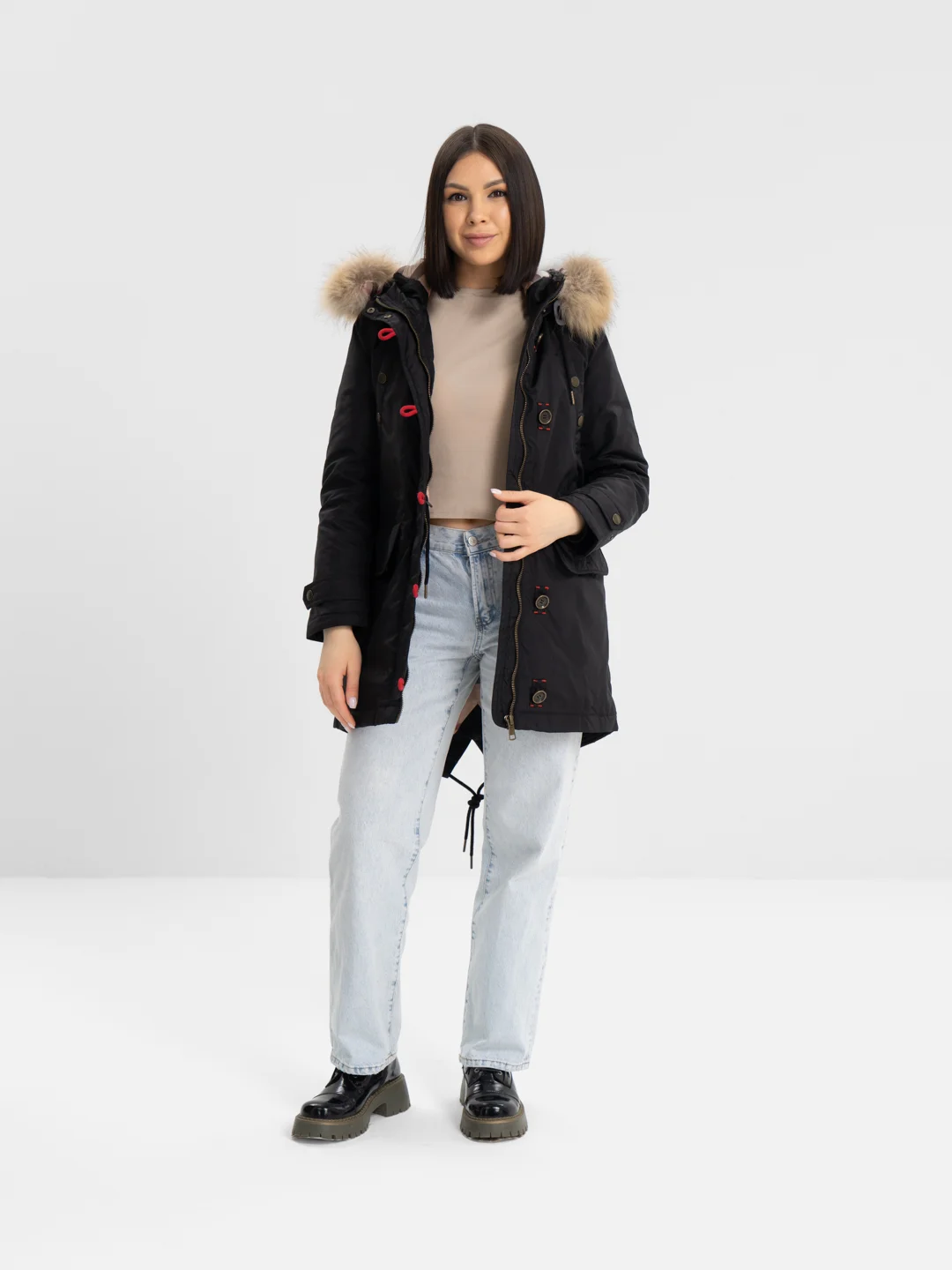 QP Store / Куртка парка зимняя / Куртка пуховик / куртка теплая для зимы