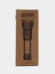 Красный фонарик многофункциональный , с зарядкой от USB, удобный в руке, с магнитом, резаком