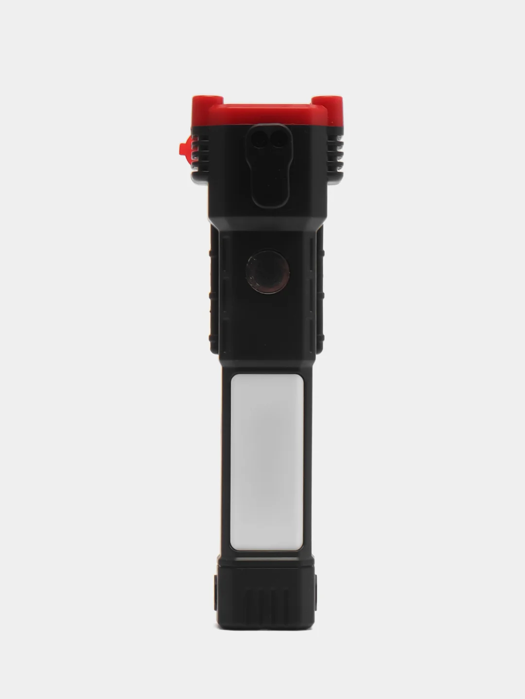 Красный фонарик многофункциональный , с зарядкой от USB, удобный в руке, с магнитом, резаком