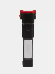 Красный фонарик многофункциональный , с зарядкой от USB, удобный в руке, с магнитом, резаком