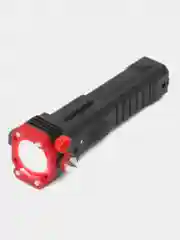 Красный фонарик многофункциональный , с зарядкой от USB, удобный в руке, с магнитом, резаком
