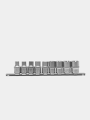 Набор головок Torx Е10-Е24 DR 1/2 (9предметов) Автодело 39839