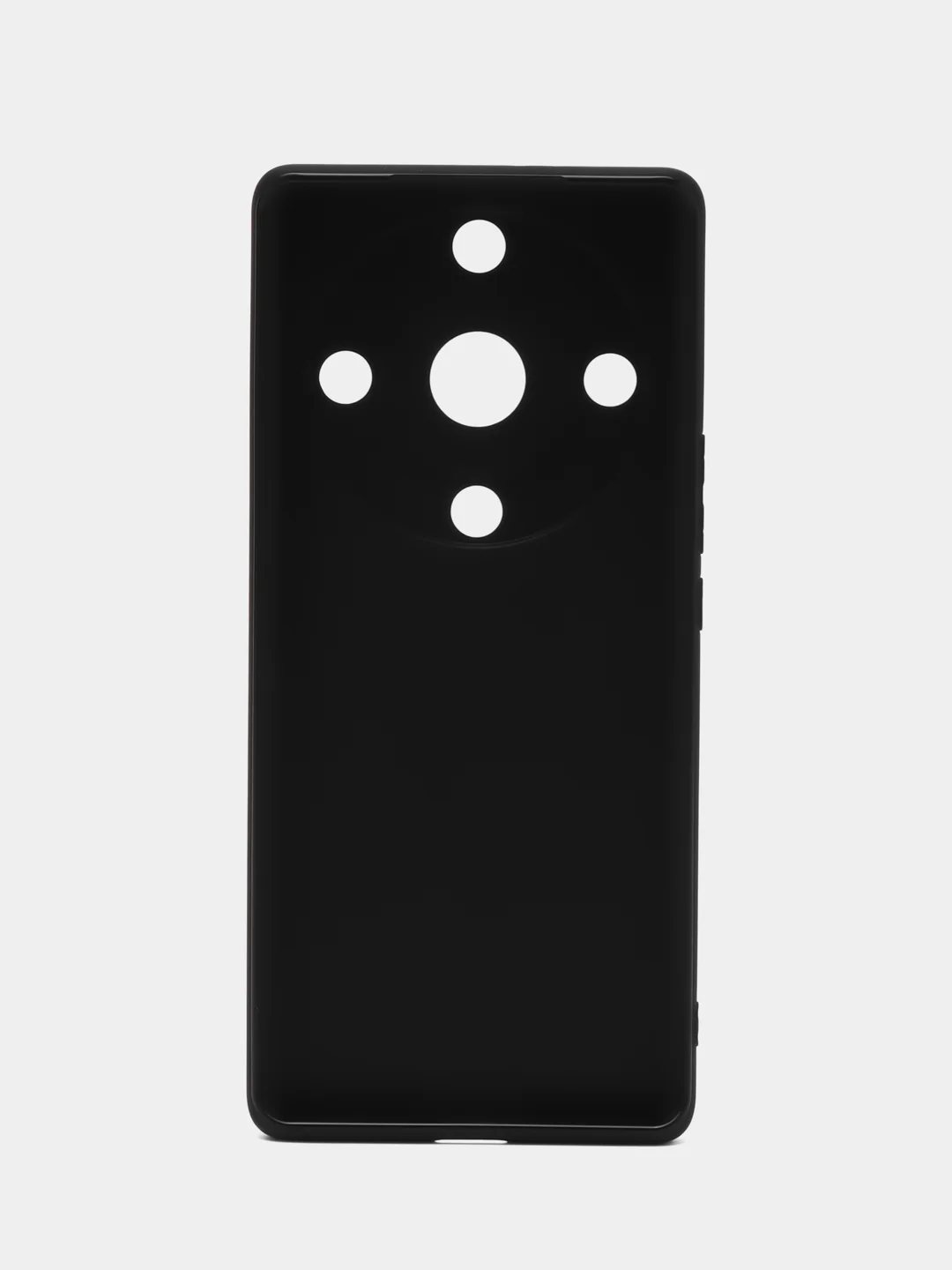 Фиолетовый чехол для Honor X9a 5G/Magic5 Lite силиконовый Broscorp, матовый, c бортиком-защитой камер