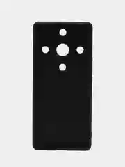 Фиолетовый чехол для Honor X9a 5G/Magic5 Lite силиконовый Broscorp, матовый, c бортиком-защитой камер