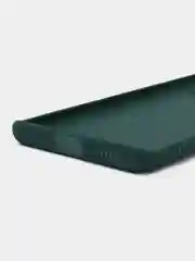 Зеленый чехол для Honor X9a 5G/Magic5 Lite силиконовый Broscorp, матовый, c бортиком-защитой камер