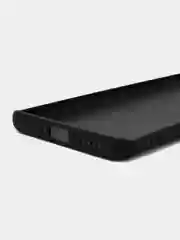 Черный чехол для Realme 10 Pro Plus силиконовый BROSCORP матовый, тонкий, бортик- защита камер