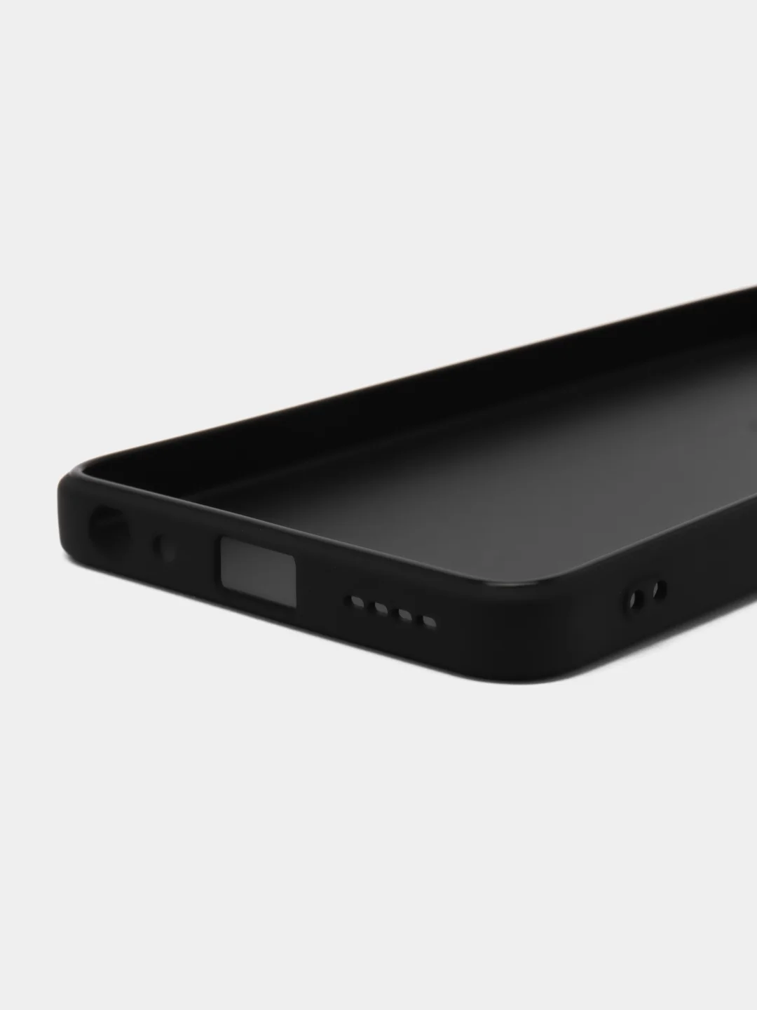 Черный чехол для Realme 10 Pro 5G силиконовый BROSCORP матовый, с бортиком-защитой вокруг камер