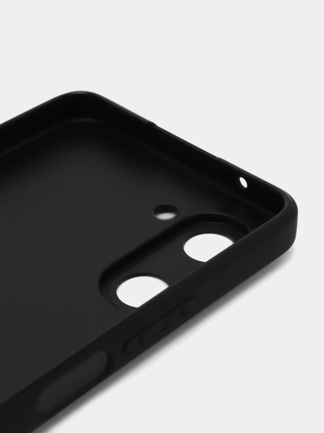 Черный чехол для Realme 10 Pro 5G силиконовый BROSCORP матовый, с бортиком-защитой вокруг камер