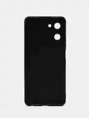 Черный чехол для Realme 10 Pro 5G силиконовый BROSCORP матовый, с бортиком-защитой вокруг камер