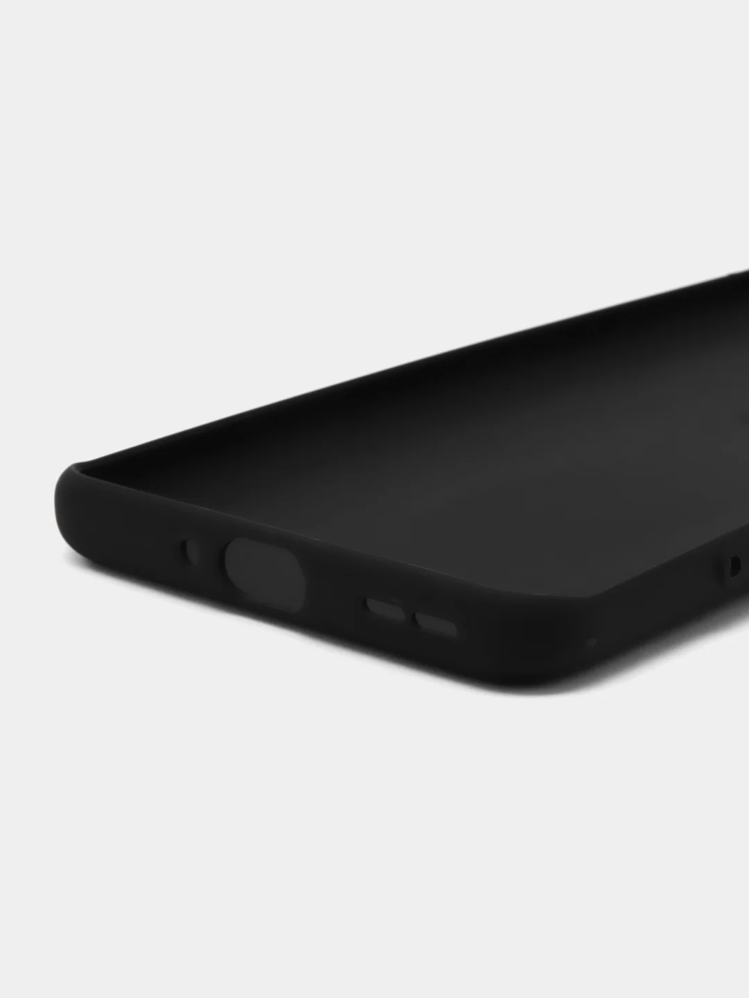 Черный чехол BROSCORP для OnePlus 11 матовый силиконовый тонкий, бортик вокруг камер