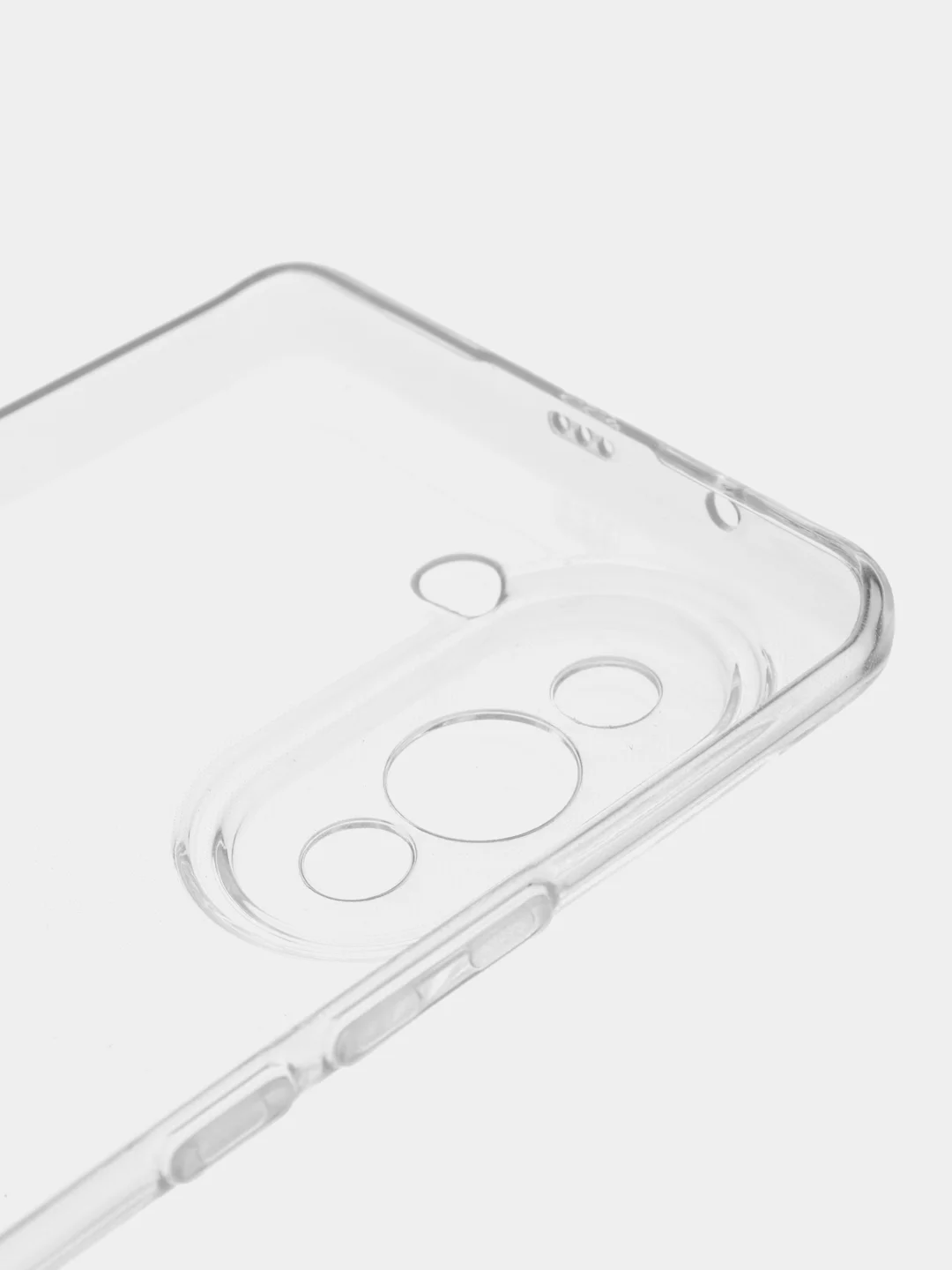 Прозрачный силиконовый чехол BROSCORP для Huawei Nova 10 Pro, с защитой камер и от прилипания