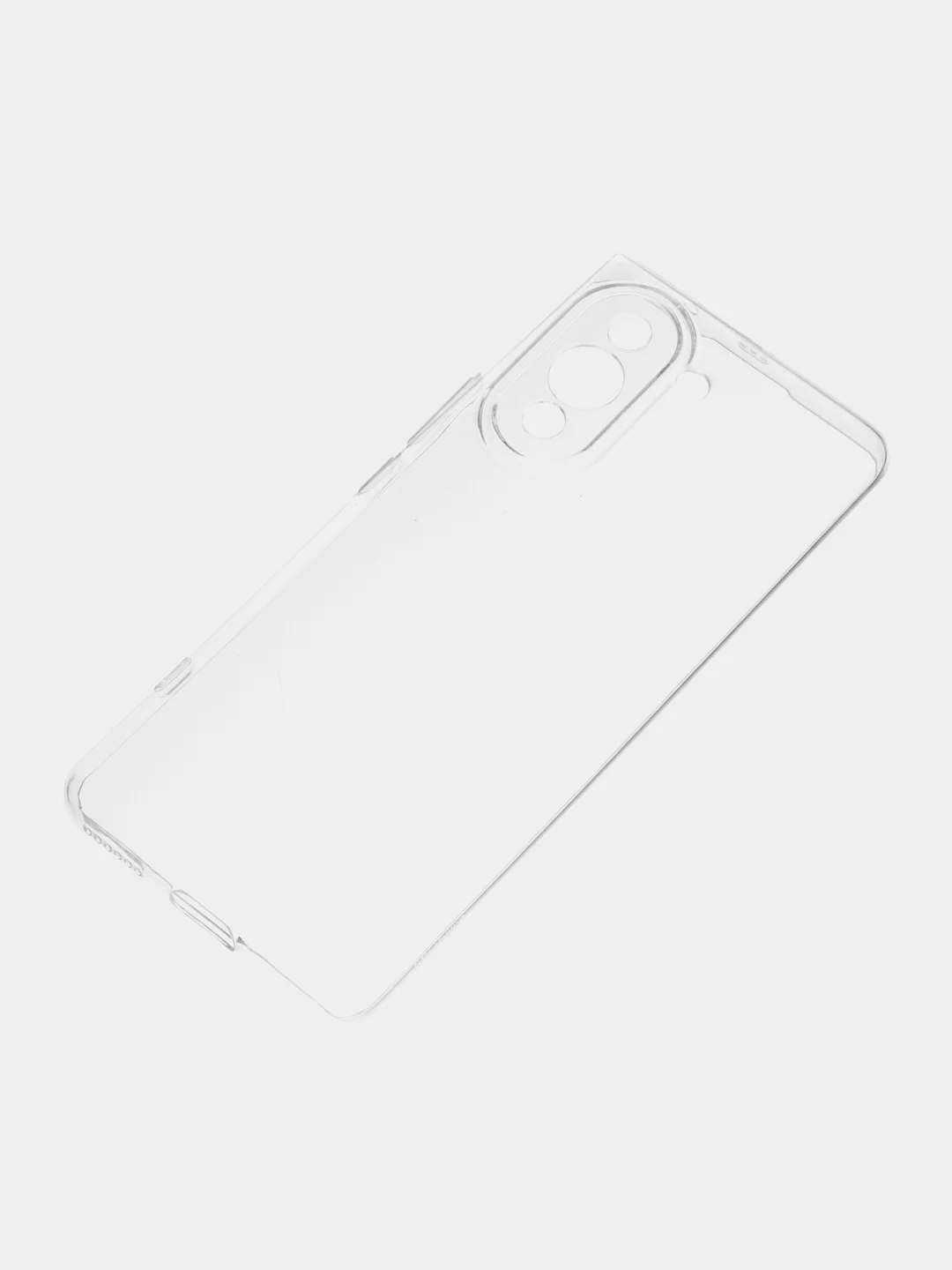Прозрачный силиконовый чехол BROSCORP для Huawei Nova 10 Pro, с защитой камер и от прилипания