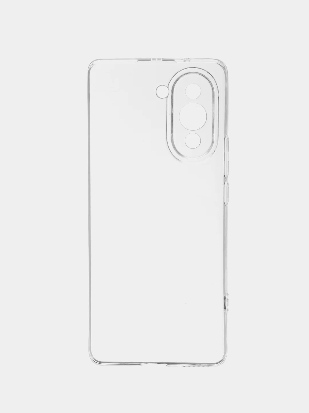 Прозрачный силиконовый чехол BROSCORP для Huawei Nova 10 Pro, с защитой камер и от прилипания