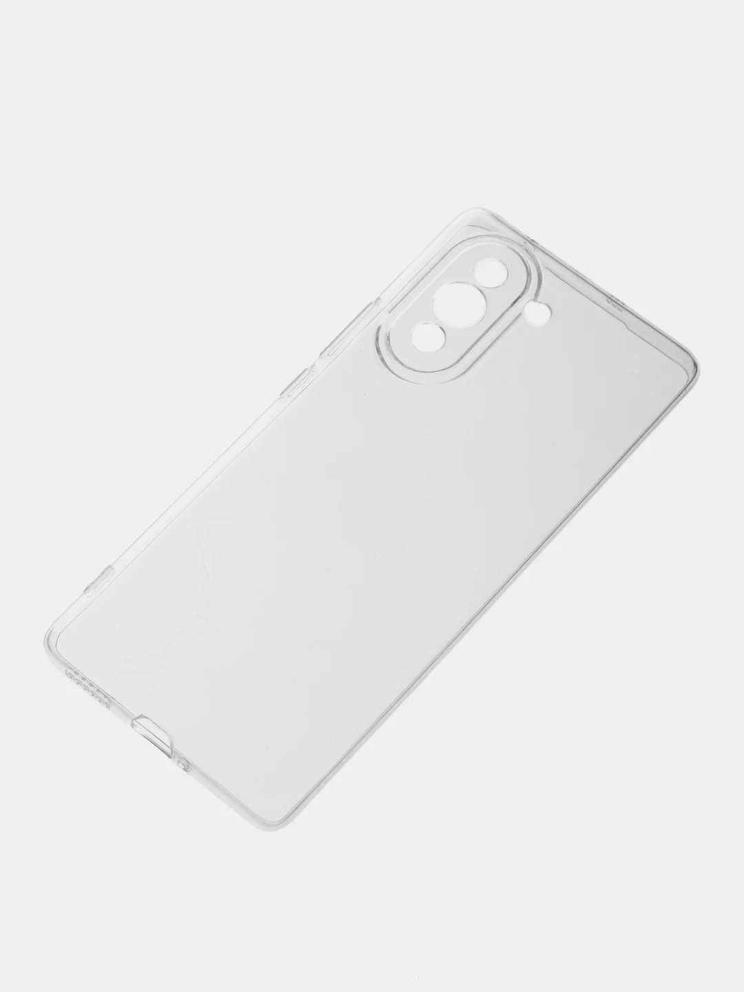 Прозрачный силиконовый чехол BROSCORP для Huawei Nova 10, с защитой камер и от прилипания