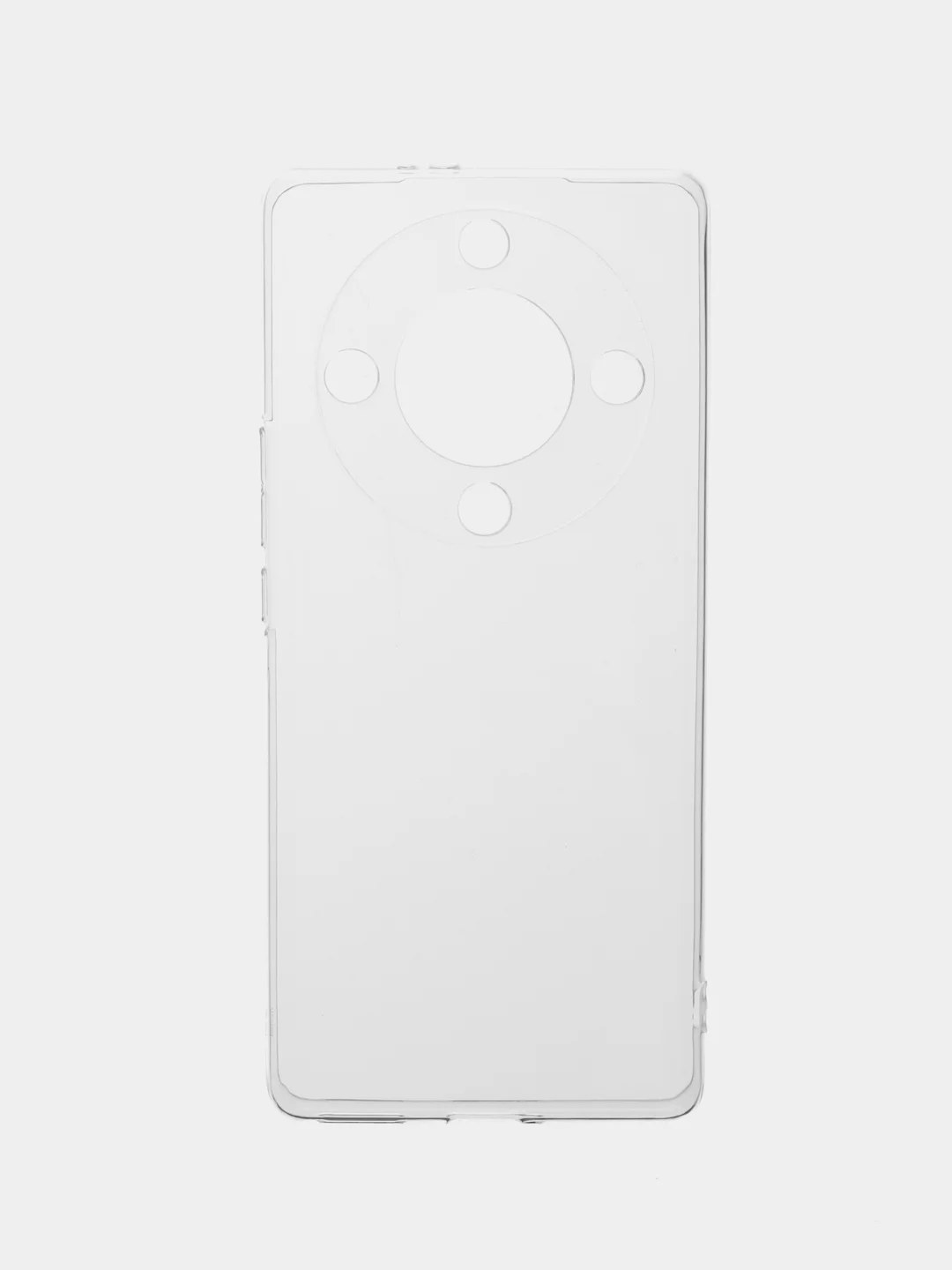 Прозрачный чехол для Honor X9a и Honor Magic5 Lite силиконовый BROSCORP с бортиком-защитой камер