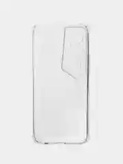 Прозрачный противоударный чехол BROSCORP для Tecno Pova 4 Pro, силиконовый, с усиленными углами
