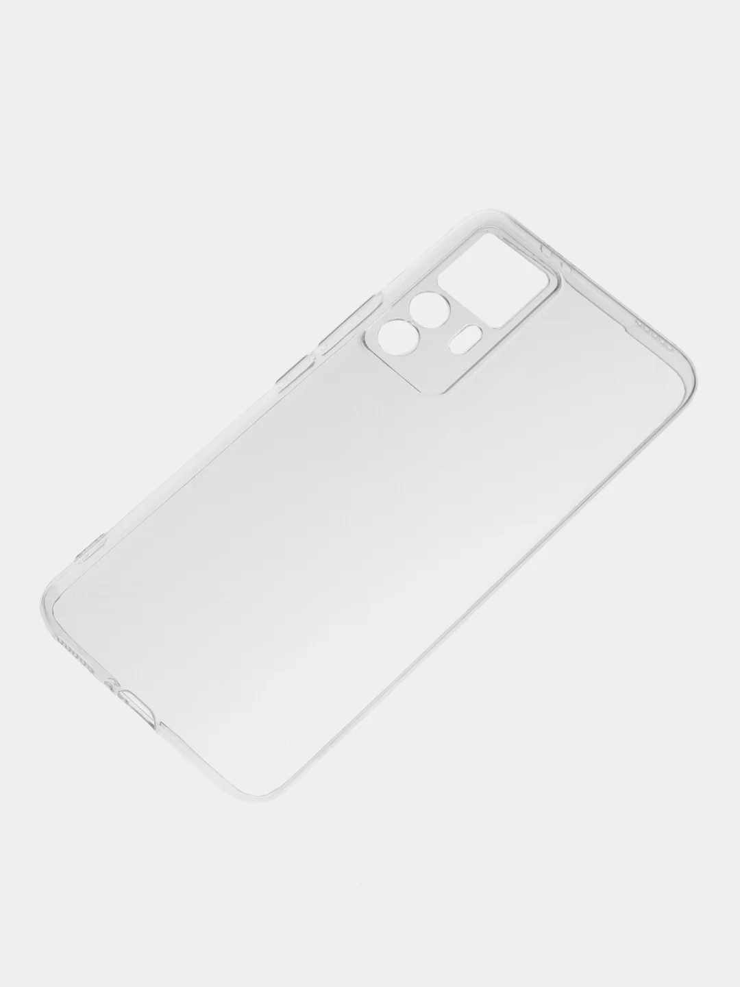 Прозрачный силиконовый чехол BROSCORP для Xiaomi 12 T, с защитой камер, и от прилипания, прозрачный