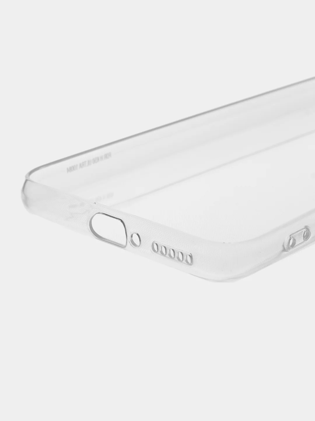Прозрачный силиконовый чехол BROSCORP для Xiaomi 12 T, с защитой камер, и от прилипания, прозрачный