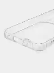 Прозрачный чехол BROSCORP для Samsung Galaxy S22 с кармашком и защитой камер, картхолдер с карманом