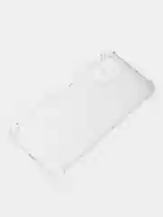 Прозрачный противоударный чехол BROSCORP для Xiaomi Redmi 10 5G и Redmi Note 11E силиконовый