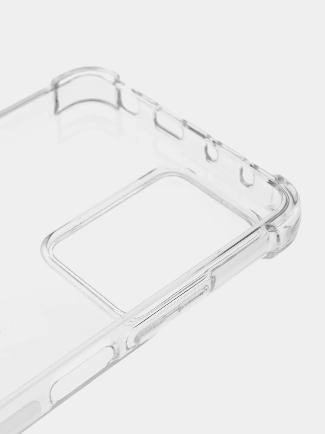 Прозрачный противоударный чехол BROSCORP для Xiaomi Poco X5 Pro 5G, силиконовый, с усиленными углами