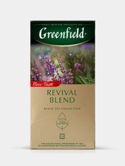 Чай в пакетиках Greenfield Ревайвал Бленд черный, 25 пак