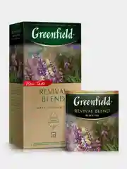 Чай в пакетиках Greenfield Ревайвал Бленд черный, 25 пак