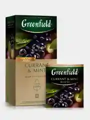 Чай в пакетиках Greenfield Карэнт энд Минт черный, 25 пак
