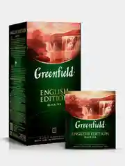 Чай в пакетиках Greenfield Инглиш Эдишн черный, 25 пак