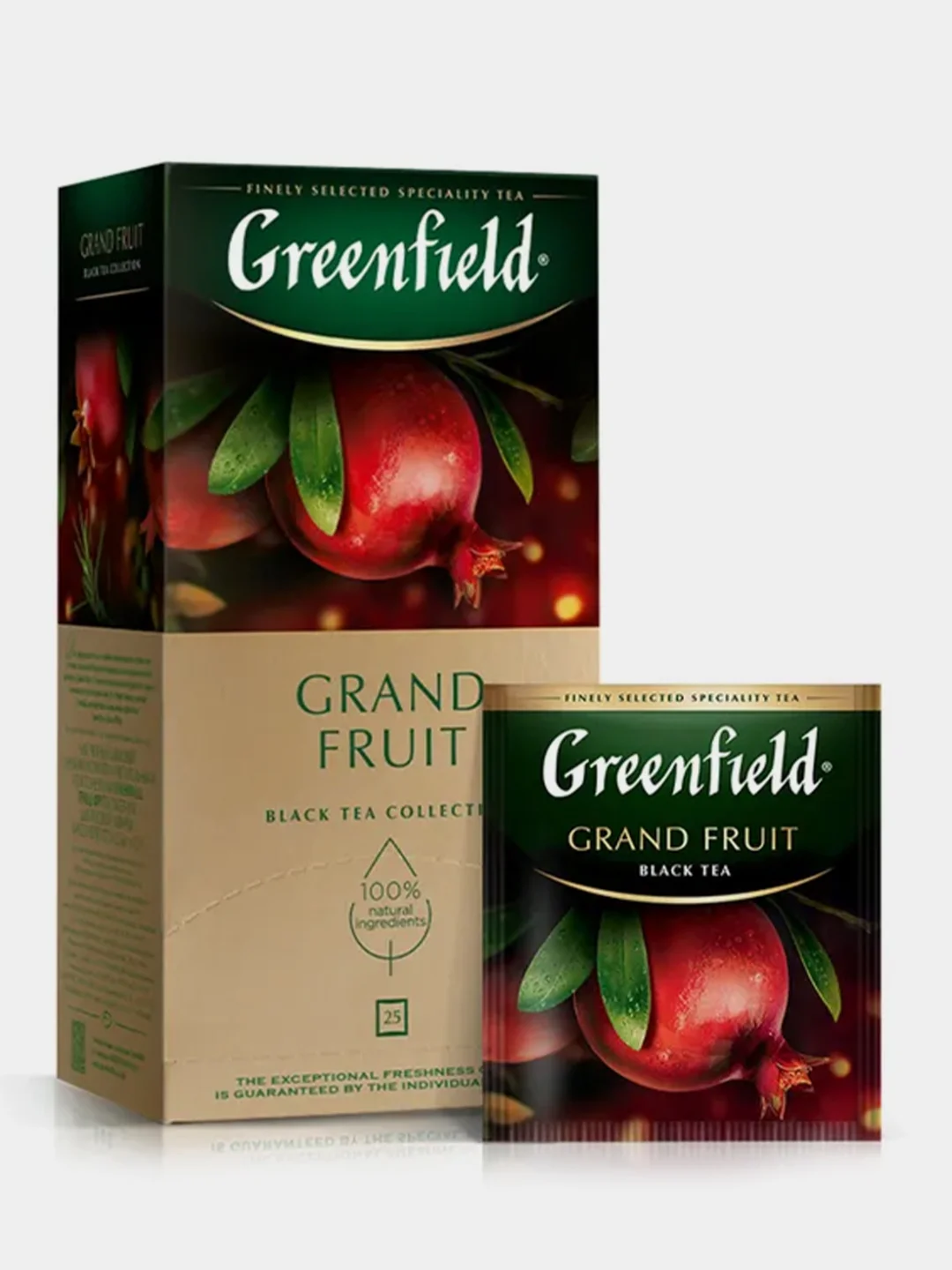Чай в пакетиках Greenfield Гранд Фрут черный, 25 пак