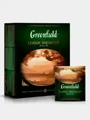 Чай в пакетиках Greenfield "Классик Брекфаст", черный, 100 пакетиков