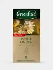 Чай в пакетиках Greenfield Вайт Линден черный, 25 пак