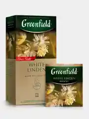Чай в пакетиках Greenfield Вайт Линден черный, 25 пак