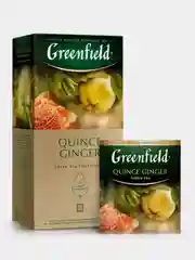 Чай в пакетиках Greenfield Квинс Джинджер зеленый, 25 пак