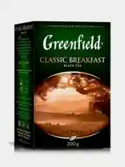 Чай листовой Greenfield Классик Брекфаст черный, 200 г