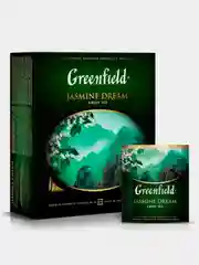 Чай в пакетиках Greenfield "Жасмин Дрим", зеленый, 100 пакетиков