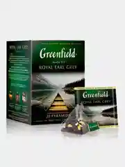 Чай в пирамидках Greenfield Роял Эрл Грей черный, 20 пирамидок