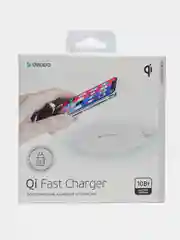 Белый беспроводное зарядное устройство Deppa Qi Fast Charger, 10 W, White