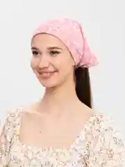 Кораллово-розовый бандана